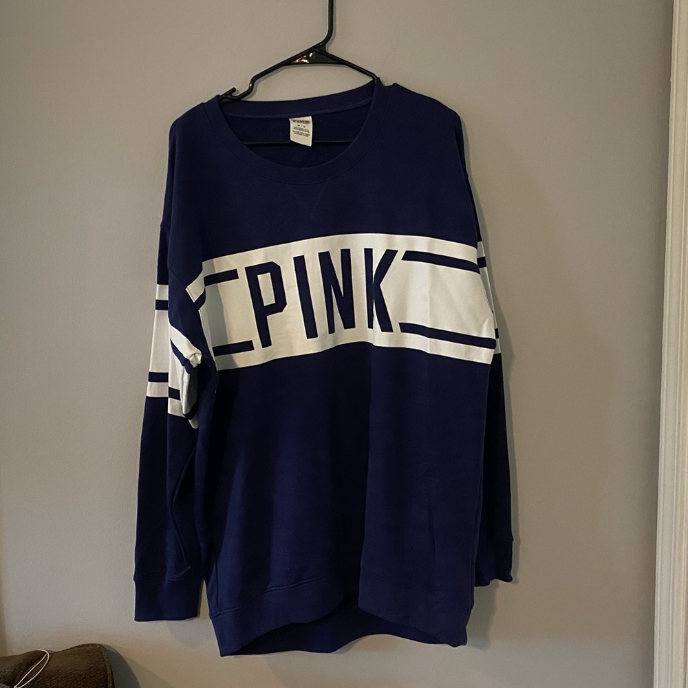 oversized PINK sweatshirt